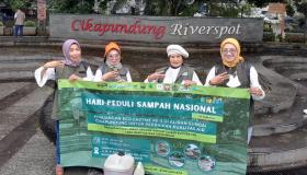 Ma'soem University Berpartisipasi Aktif dalam Hari Peduli Sampah Nasional di Cikapundung Riverspot