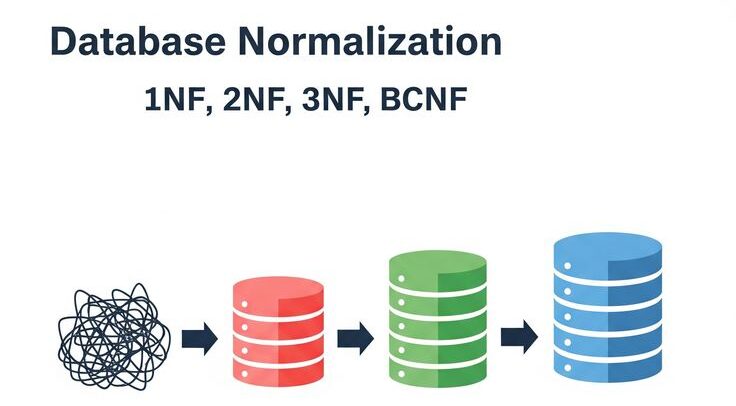 Database Normalization (1NF, 2NF, 3NF, BCNF)