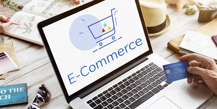 Showing Cart Trolley Shopping Online Sign Graphic