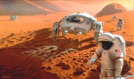 Mission to Mars Calculus Lesson