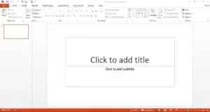 Tampilan Awal Microsoft Office Powerpoint 2013 Smart Laser Pointer Makassar