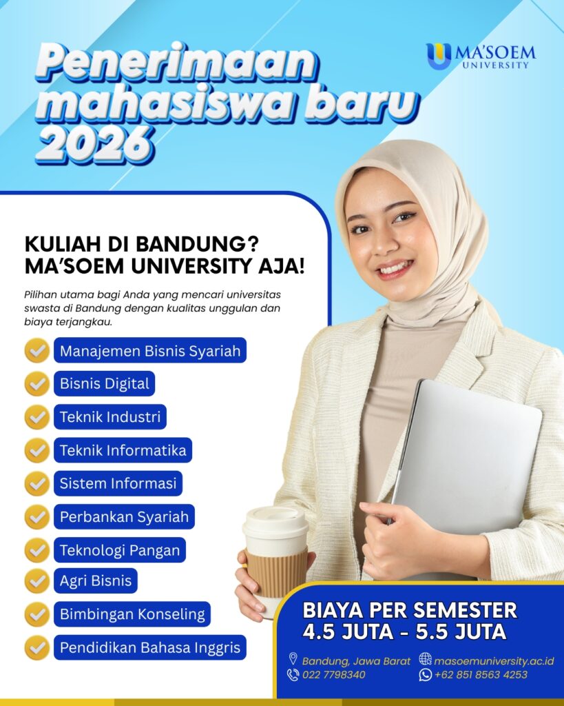 Kuliah di Bandung Ma’soem University