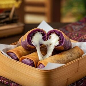 Lumpia Ubi Ungu Frozen isi