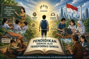 Pendidikan sebagai alat transportasi bangsa