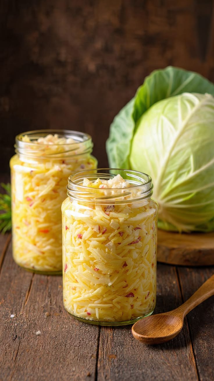 Homemade Zesty Sauerkraut