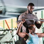 Imgi 158 personal trainer and client at gym