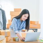 Imgi 173 female startup small business owner working with notebook computer office