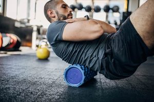 Imgi 189 Foam Roller Low Back Stretch