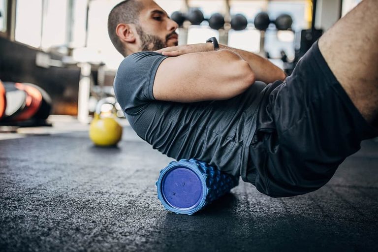 Imgi 189 Foam Roller Low Back Stretch