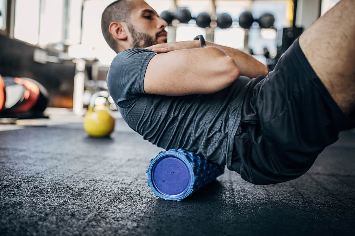 Imgi 189 Foam Roller Low Back Stretch
