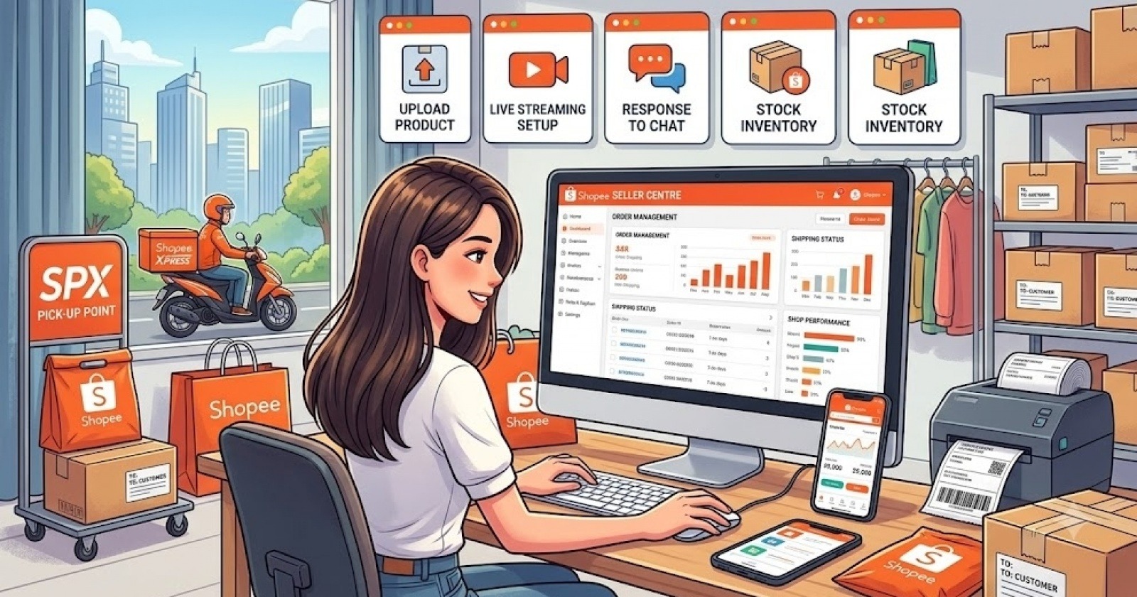 Imgi 383 49193 ilustrasi penjual shopee gemini ai